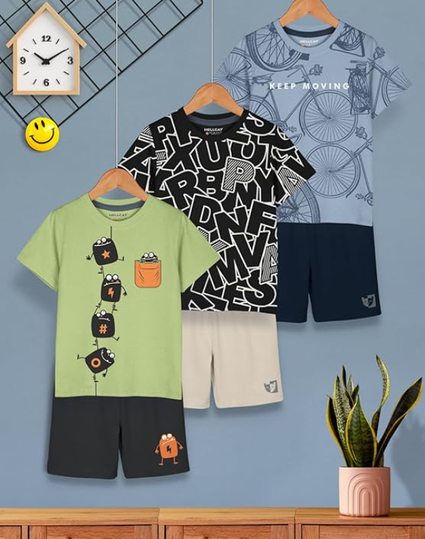 Boys Casual Shirt Set
