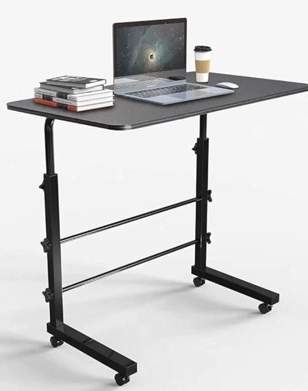 TEKCOOL Multi-Purpose Adjustable Laptop Table with Docking for Tablet Portable Study Table 