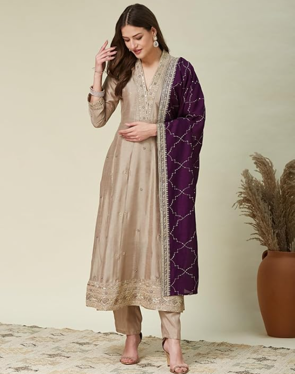 Party Wear Kurti Set